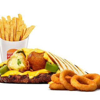 Chilli Cheese Beef Wrap Combo