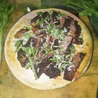 Bistecca 400gr con rucola e grana