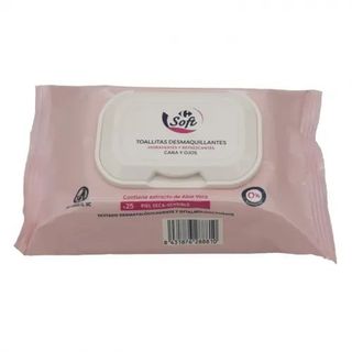 Toallitas Desmaquillantes Piel Seca Cara/Ojos Crf Soft 25 Ud