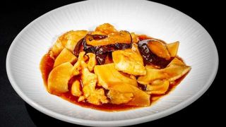 148. Pollo con bambù e fughi cinesi