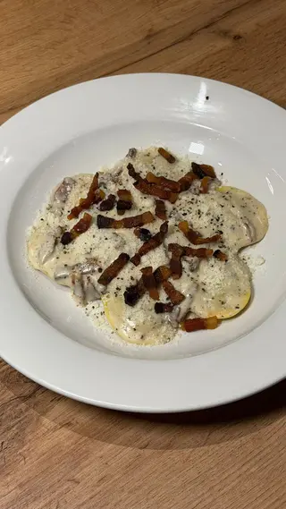 Ravioli alla gricia