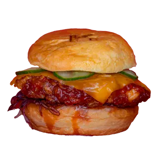 Hot Honey Tori Burger