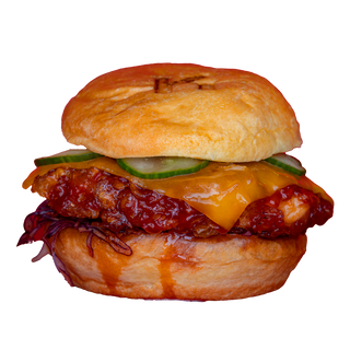 Hot Honey Tori Burger