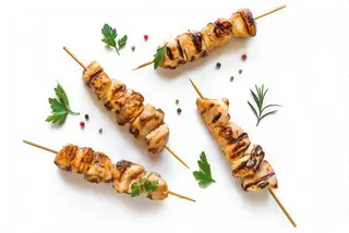 Spiedini di pollo