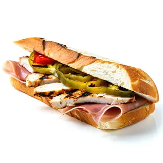 Bocadillo De Pollo Serranito