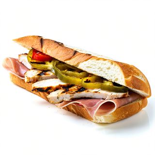 Bocadillo De Pollo Serranito
