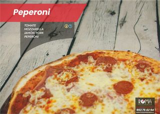 Pizza De Pepperoni Familiar (45 Cm.)
