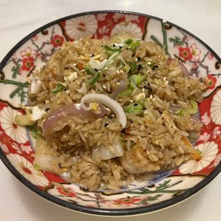 176.Arroz Frito Con Gambas Y Salsa De Ostra