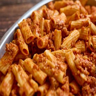 Macarrones a la boloñesa