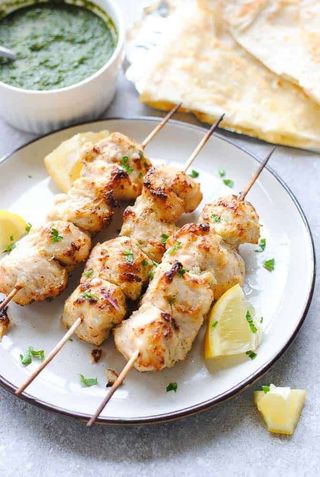 Indian Tandoori -  Malai Tikka  (Krewetki)