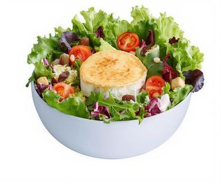 Ensalada de queso de cabra