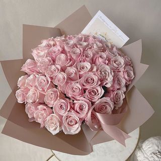 Bouquet di rose rosa (30)
