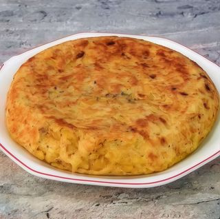 Tortilla de patatas trufada