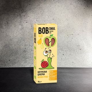 Bob Snail 30 Г «яблуко-груша» Натуральні Цукерки