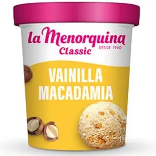 Tarrina Vainilla Macadamia
