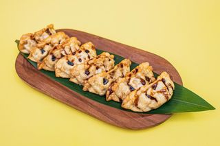 Pierożki gyoza z kurczakiem i grzybami mun