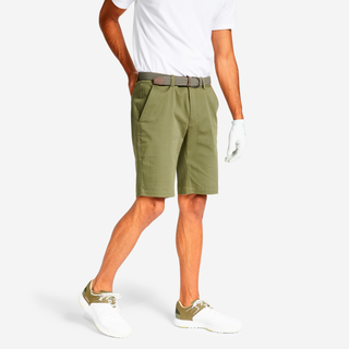 Calções Chino de Golf em Algodão Homem - Mw500 Caqui - 50