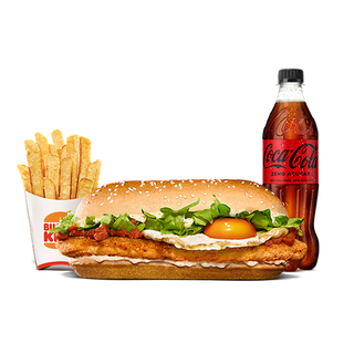 Tuga Long Chicken® com Chouriço Menu