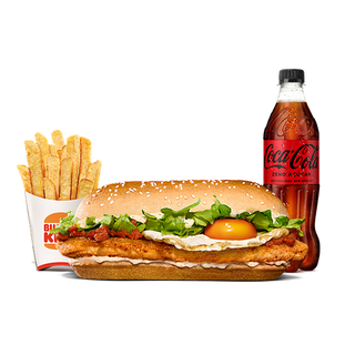 Tuga Long Chicken® com Chouriço Menu