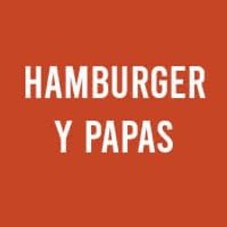 Hamburger y papas