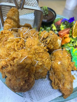 Пържени крилца