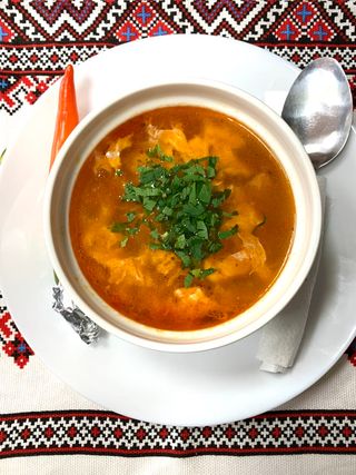 Ciorba de os afumat