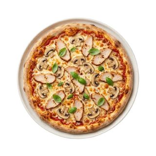 Pizza Funghi Prosciutto (26 cm.)