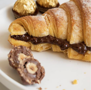 Croissant com Ferrero