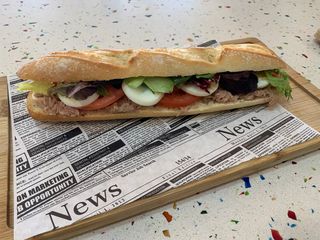 Menú Vegetal con atun