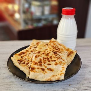 Гьозлеме + айрян 