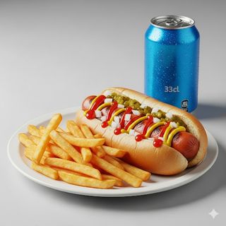 Menù hot dog