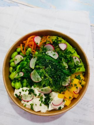 Vegan poke