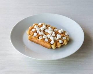 Waffle com Marshmallows