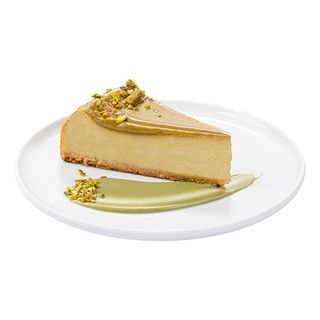Sernik baskijski z kremem pistacjowym 180 g