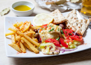 Halloumi farfurie