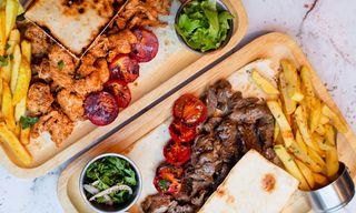 Super Shawarma Platter - Mix