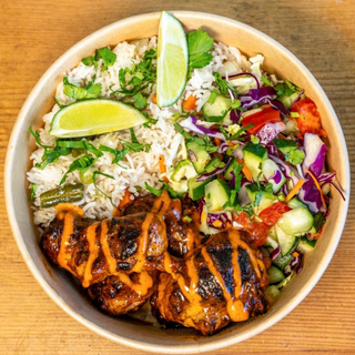 Chicken Masala Bowl+Bebida+Fries (Menu deal)