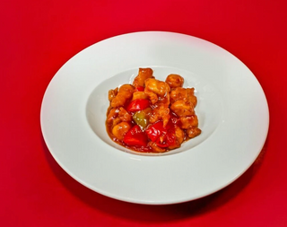61. Pollo in salsa agro-dolce
