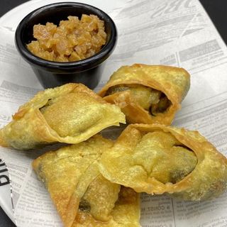 Raviolis de morcilla