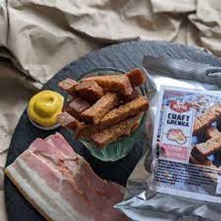 Грінка житня зі смаком сала з гірчицею (50г)