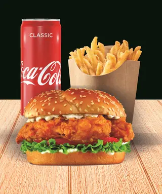 Meniu burger crispy