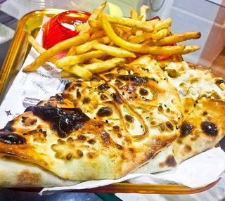 Cornet Escalope Grillée + Frite