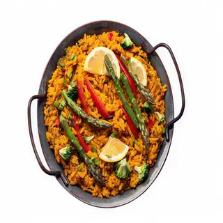 paella mixta (para dos personas)