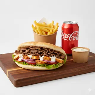 Menú Pita Kebab