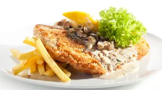 Plat Escalope Panée