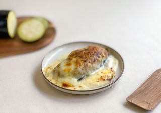 1/2 Berenjena rellena