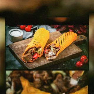 Жареный донер (ассорти с сыром)