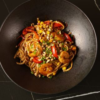 Удон з креветкою