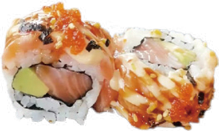 Uramaki Salmón Love Roll (8 Pzs.)