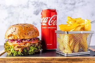 Chicken Burger Menu